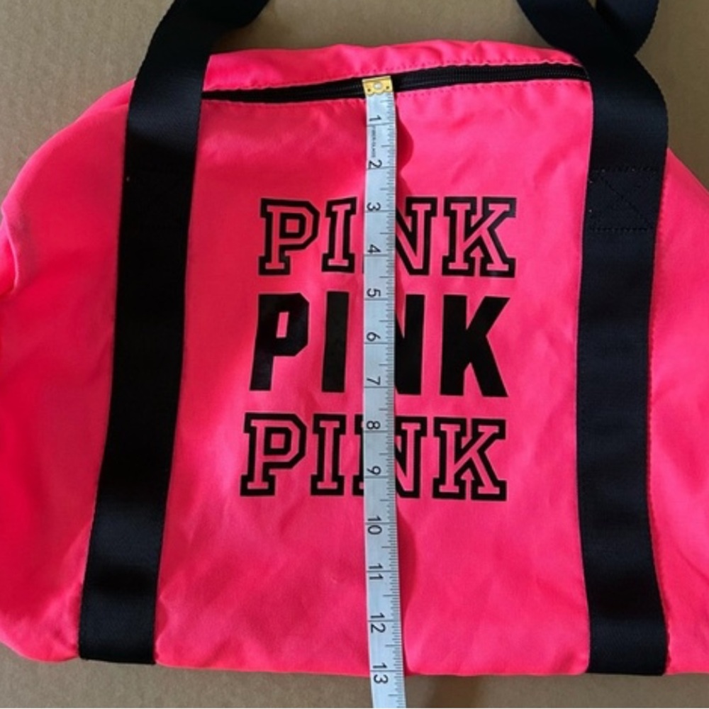 Victoria's Secret PINK Y2K Neon Pink Duffle Bag 💖 - Picture 9 of 9